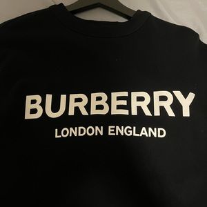 Burberry logo sweatshirt
